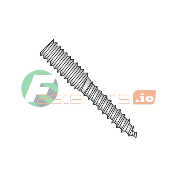 Newport Fasteners Hanger Bolt, 3/8"-16 Thread to 3 1/2 in, Stainless Steel, 100 PK 418511 - main